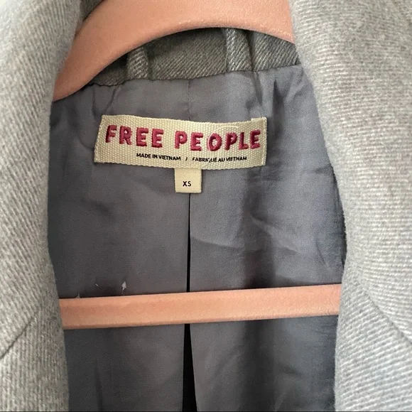 New Free People Hannah Double Breasted Blazer Jacket - Picture 5 of 6